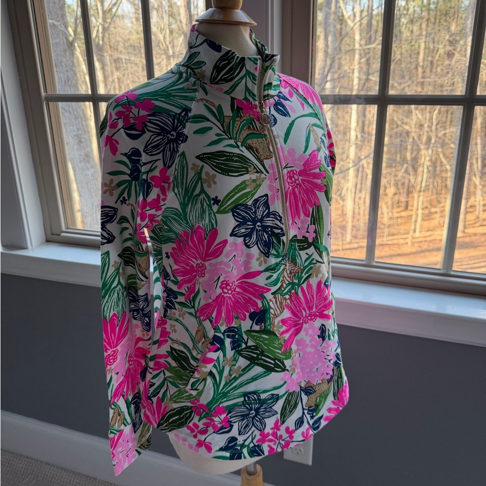 NWT Lilly Pulitzer UPF50+ Skipper Popover in Multi Endless Summer